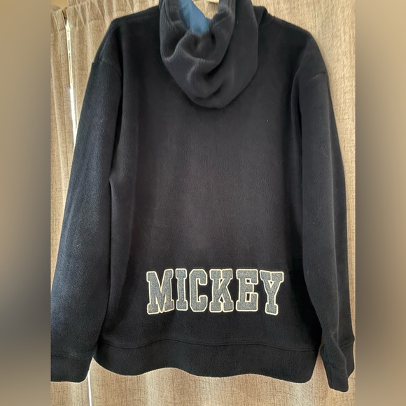 Disney Mickey Mouse Fleece hoodie jacket- full zip with pockets - Extra Large - Picture 2 of 4